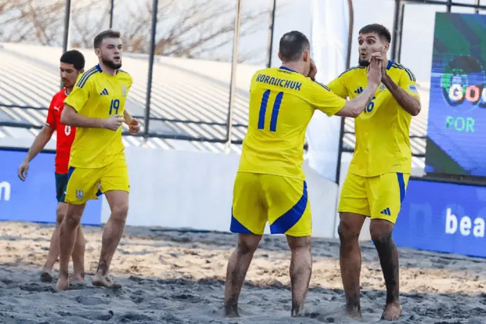 Euroleague-2025: The men's national team of Ukraine in beach football achieved their second victory