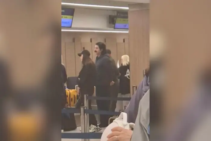 Pavlo Zibrov at Chișinău airport
