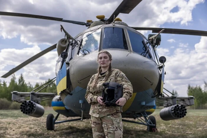 Єдина бойова пілотеса гелікоптера в Україні розповіла про свою службу