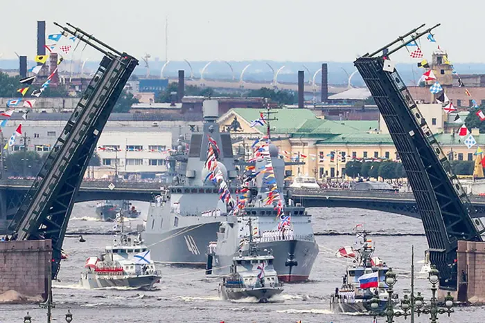 The main naval parade has been canceled in St. Petersburg