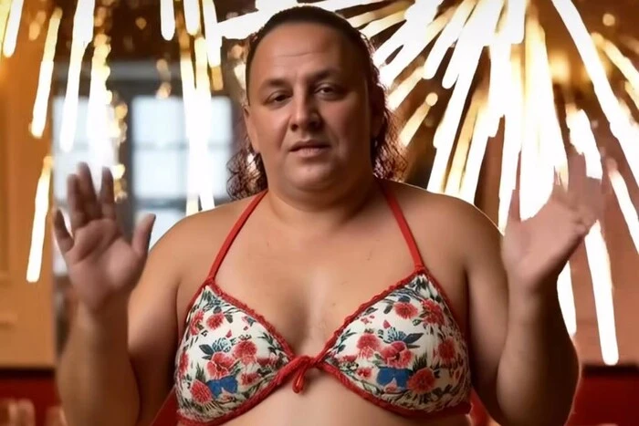 In a Wedding Dress and Swimsuit: Potap Tried on Female Images and Faced Criticism