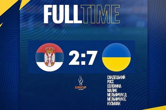 Збірна України із сокки вийшла до плей-оф Євро-2025