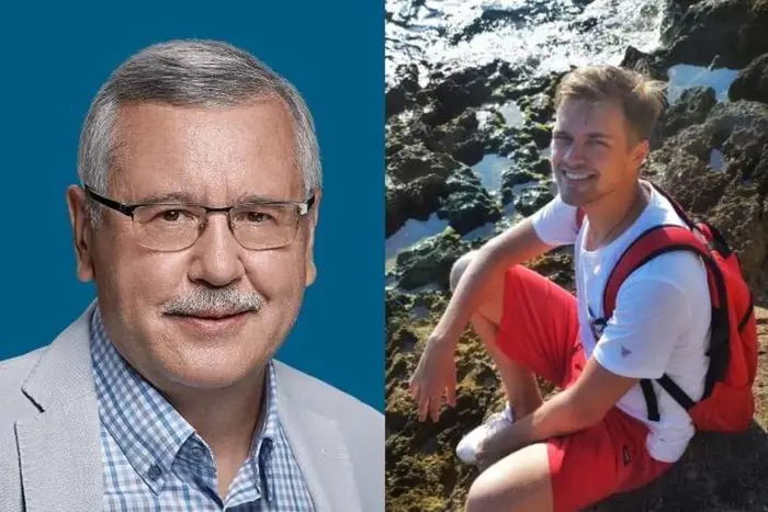 Der ehemalige Verteidigungsminister Hrytsenko prahlte mit den Erfolgen seines Sohnes