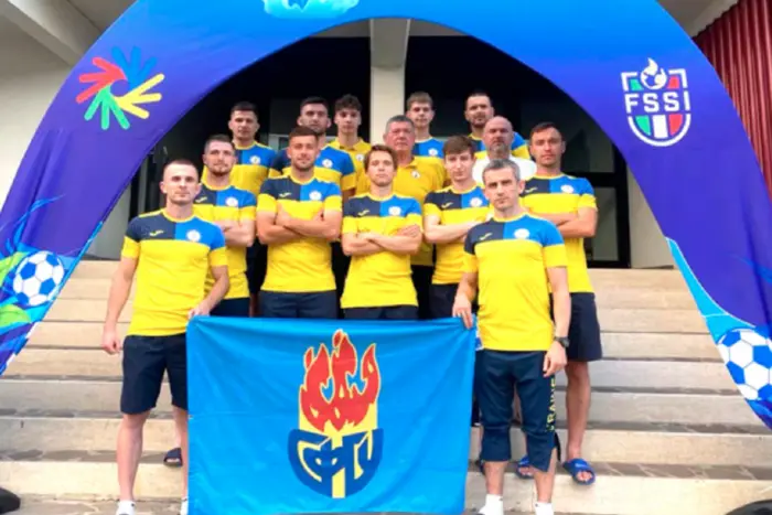 Ukraine took ninth place at the futsal World Championship for athletes with hearing impairments