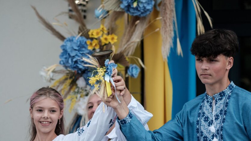 The last bell of Ukrainian schools
