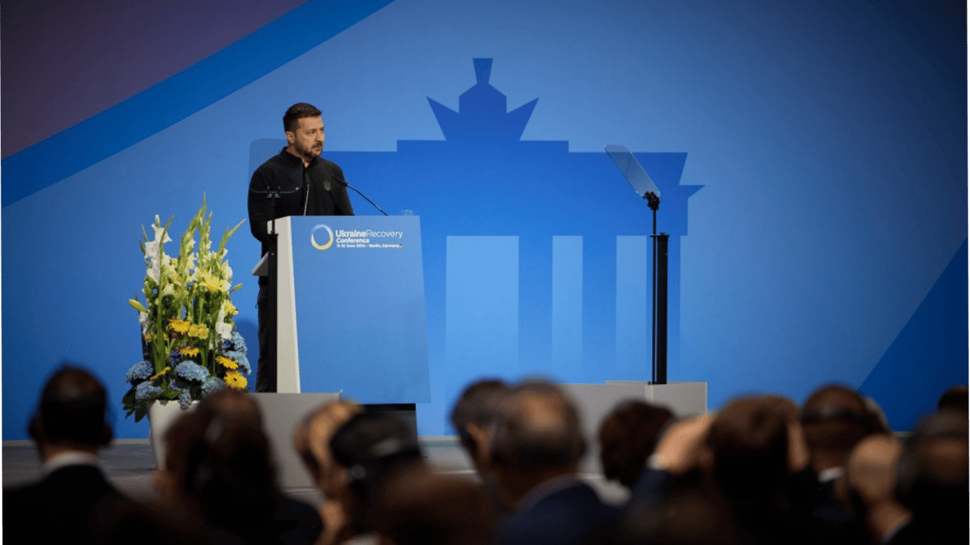 Wystąpienie Zełenskiego na konferencji - najważniejsze z przemówienia